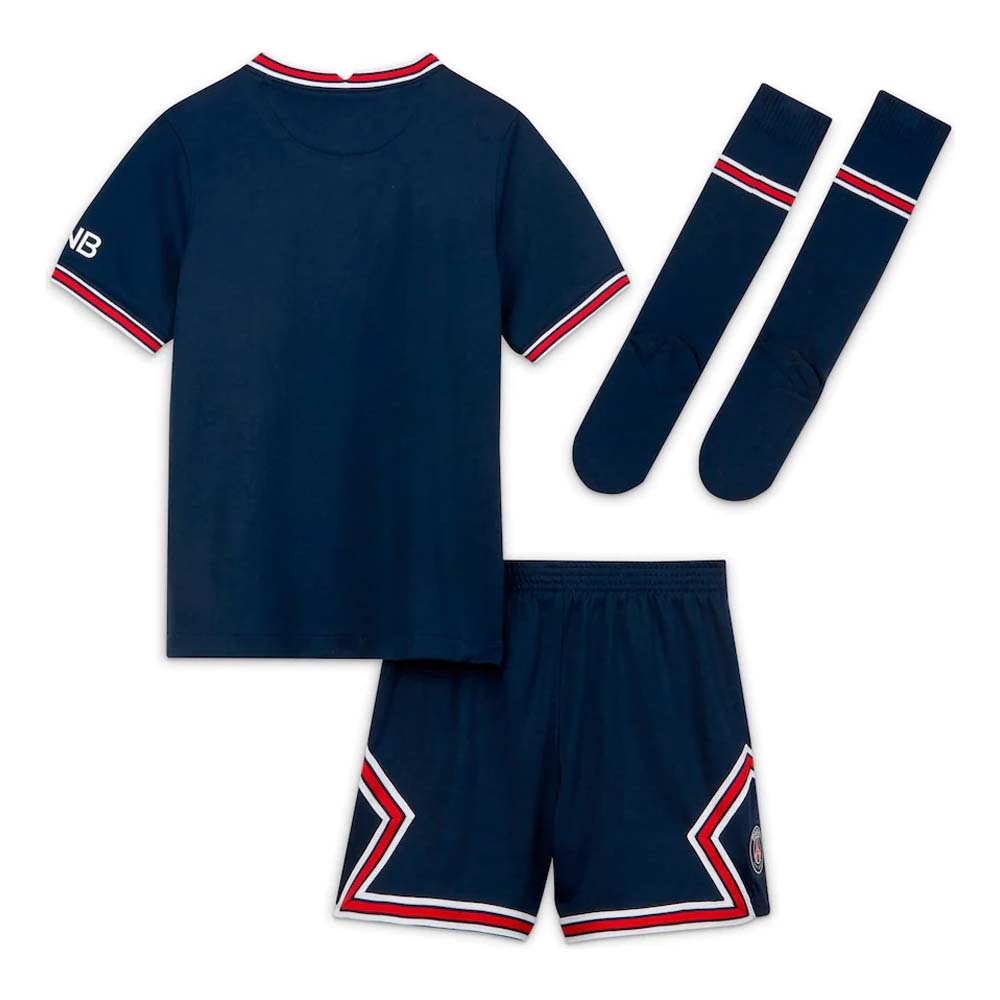 PSG 2021-2022 Little Boys Home Kit (IBRAHIMOVIC 10)