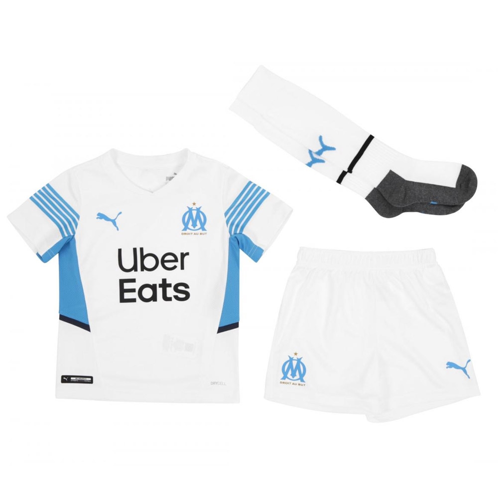 2021-2022 Marseille Home Mini Kit (AMAVI 18)