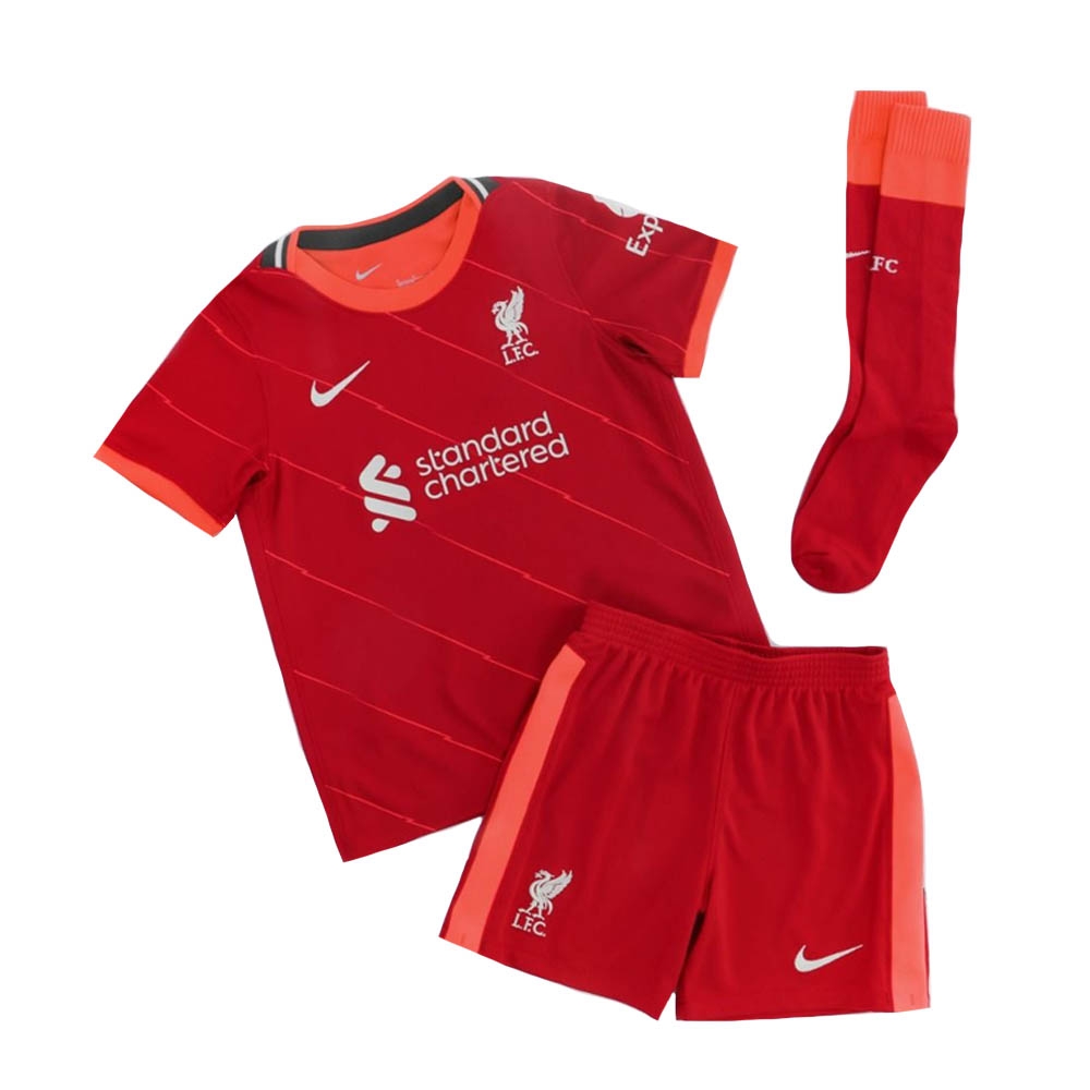 Liverpool 2021-2022 Home Little Boys Mini Kit (DALGLISH 7)