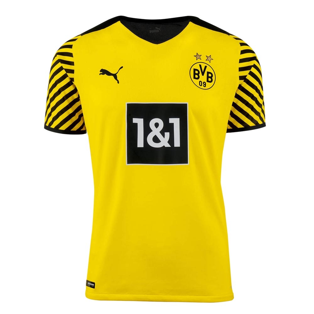 2021-2022 Borussia Dortmund Authentic Home Shirt (SANCHO 7)