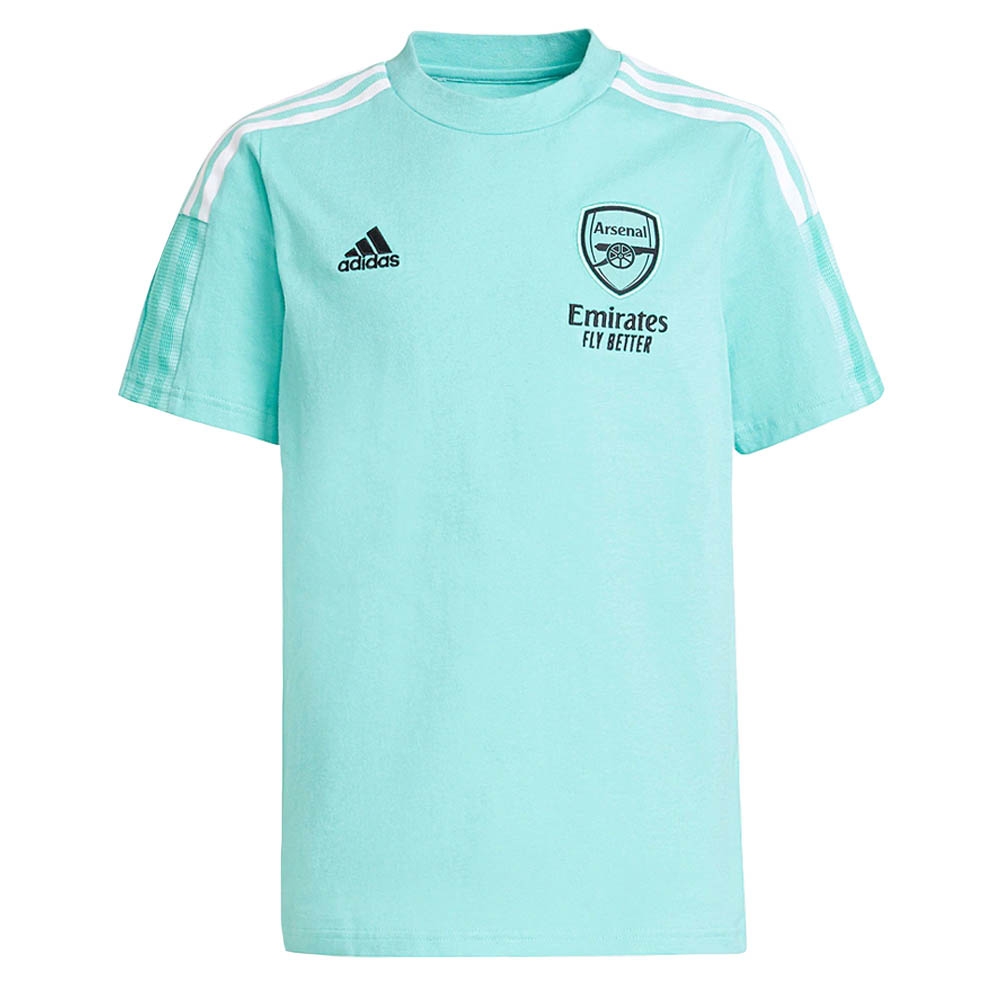 Arsenal 2021-2022 Training Tee (Acid Mint) (MAITLAND NILES 15)