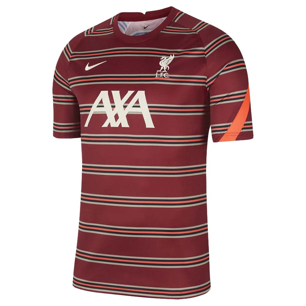 Liverpool 2021-2022 Pre-Match Training Shirt (Red) - Kids (ORIGI 27)