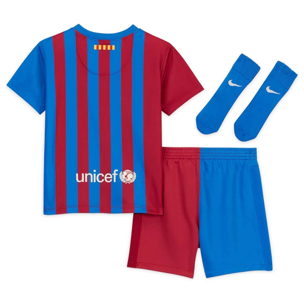 2021-2022 Barcelona Infants Home Kit (JUNIOR 24)