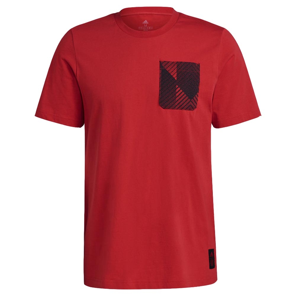 Man Utd 2021-2022 STR Graphic Tee (Red) (JAMES 21)