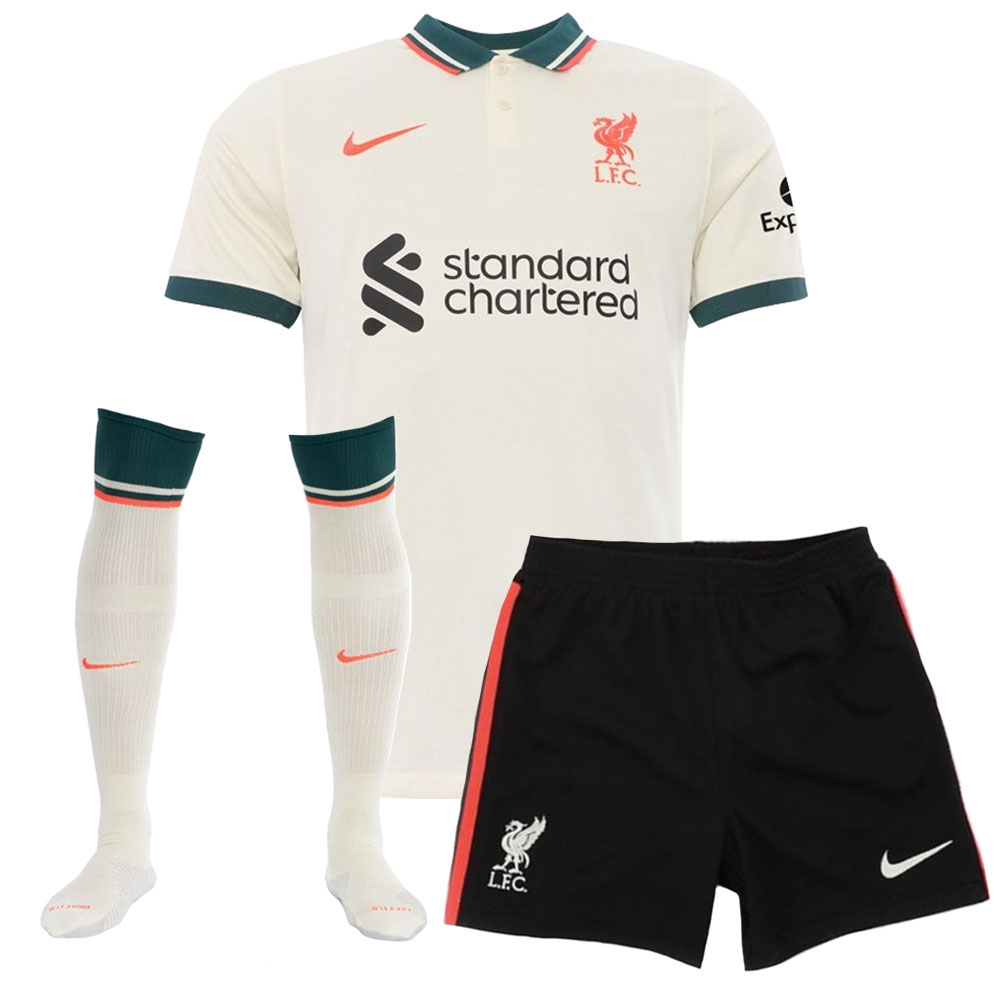 Liverpool 2021-2022 Away Little Boys Mini Kit (ROBERTSON 26)