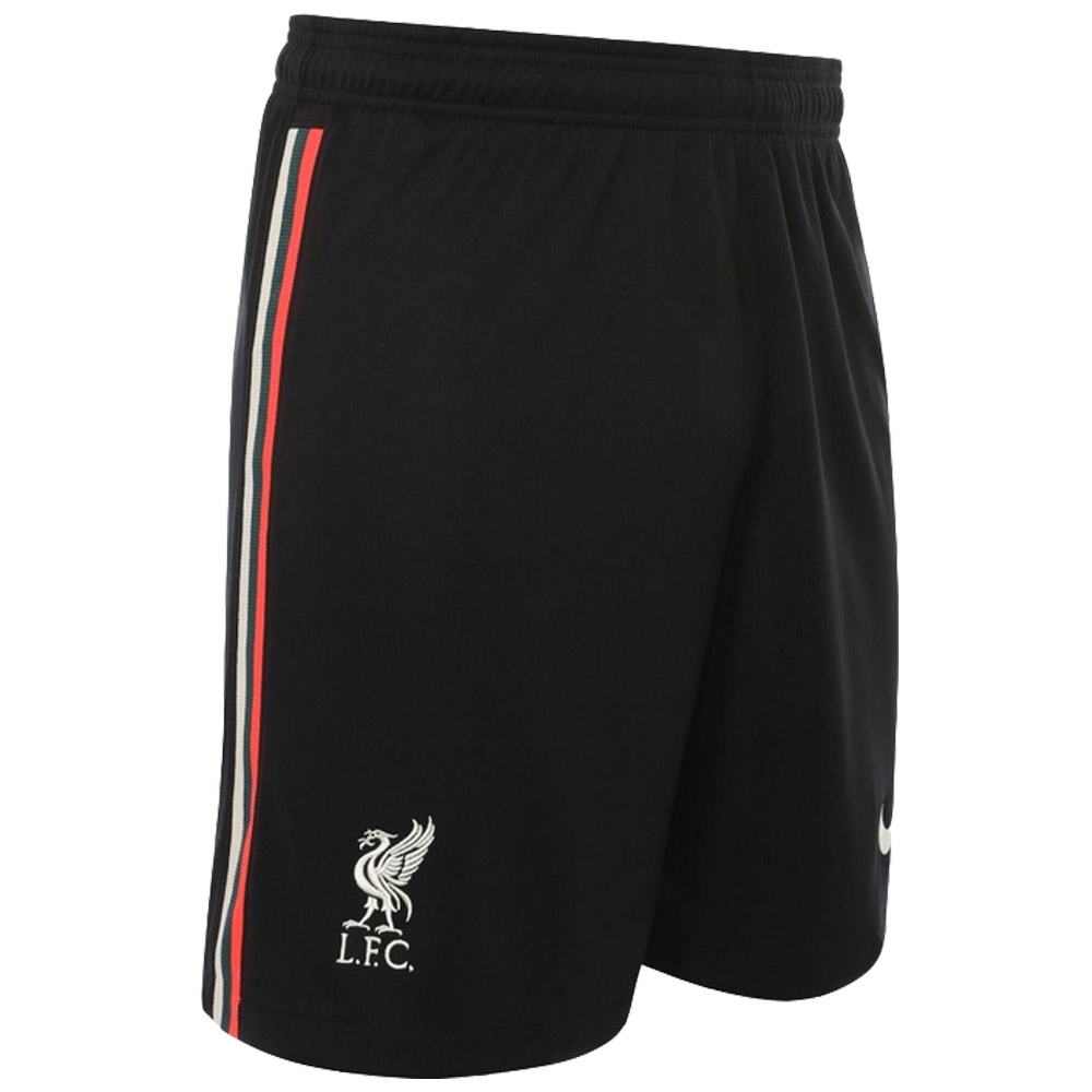 Liverpool 2021-2022 Away Shorts (Black) - Kids