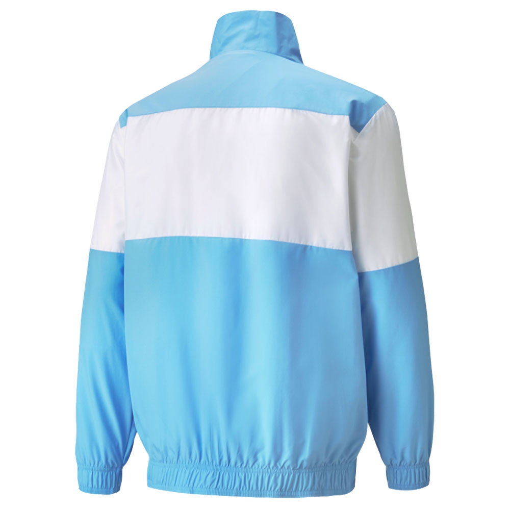 2021-2022 Man City Pre Match Jacket (Light Blue)