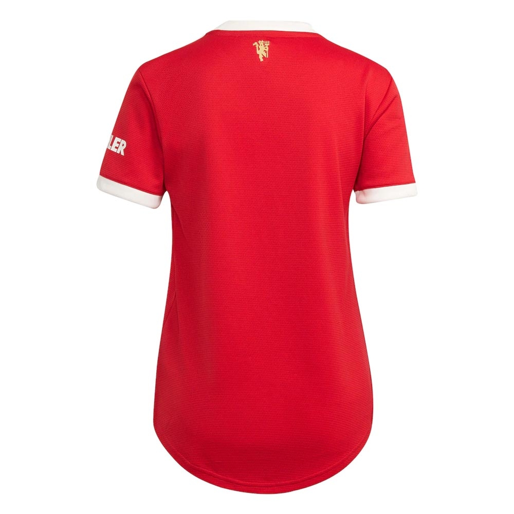 Man Utd 2021-2022 Home Shirt (Ladies) (SCHOLES 18)