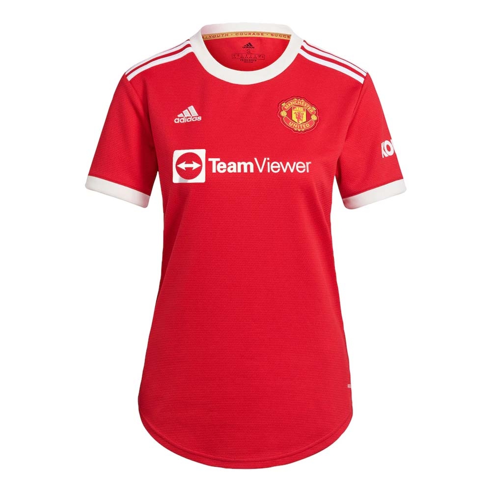 Man Utd 2021-2022 Home Shirt (Ladies) (SCHOLES 18)