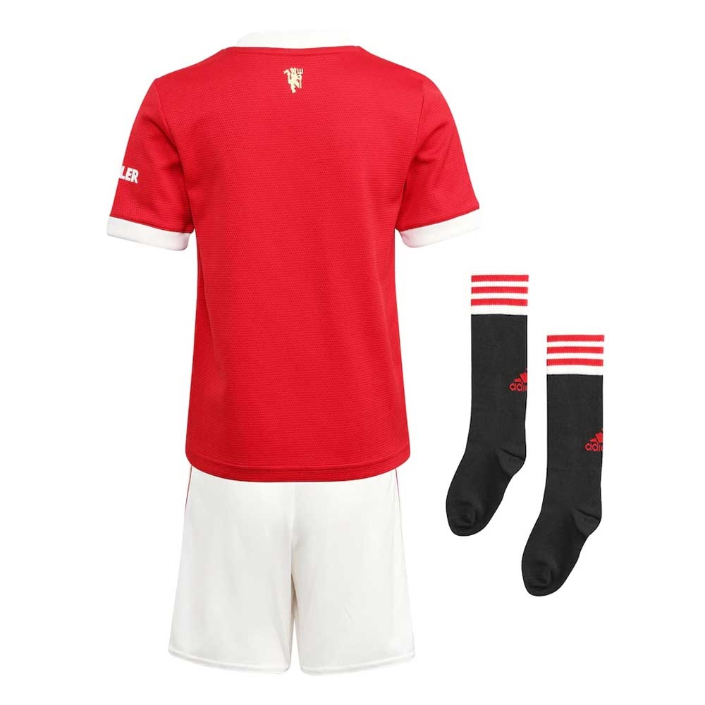 Man Utd 2021-2022 Home Mini Kit (R VARANE 19)