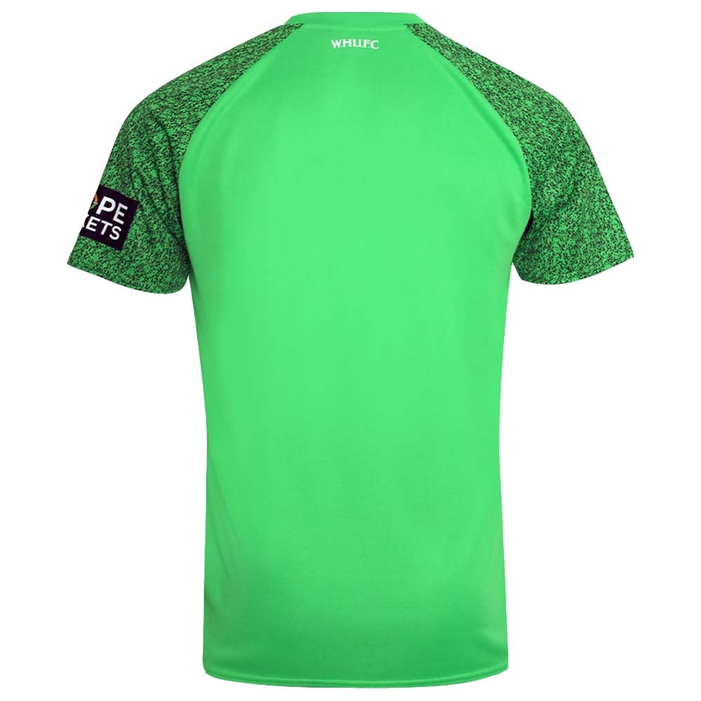 2021-2022 West Ham Home Goalkeeper Shirt (Green) (JAMES 1)