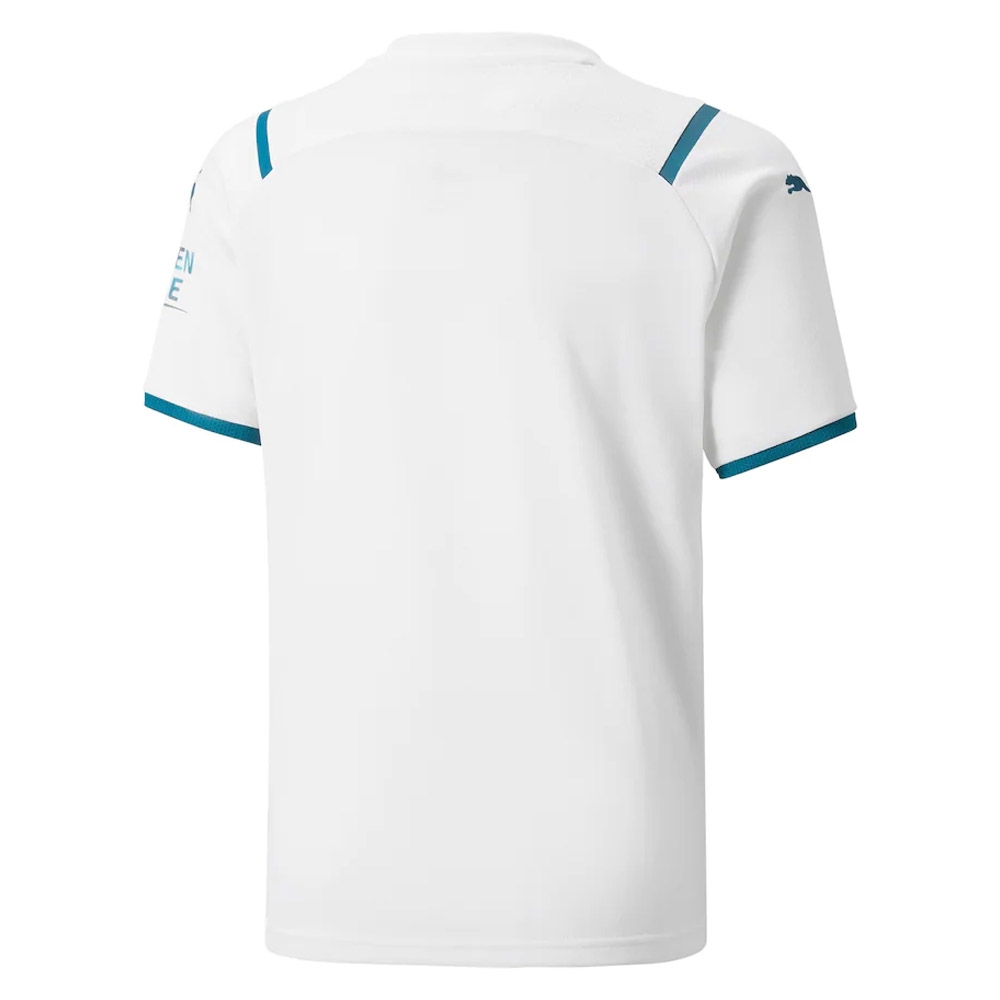 2021-2022 Man City Away Shirt (Kids) (DUNNE 22)