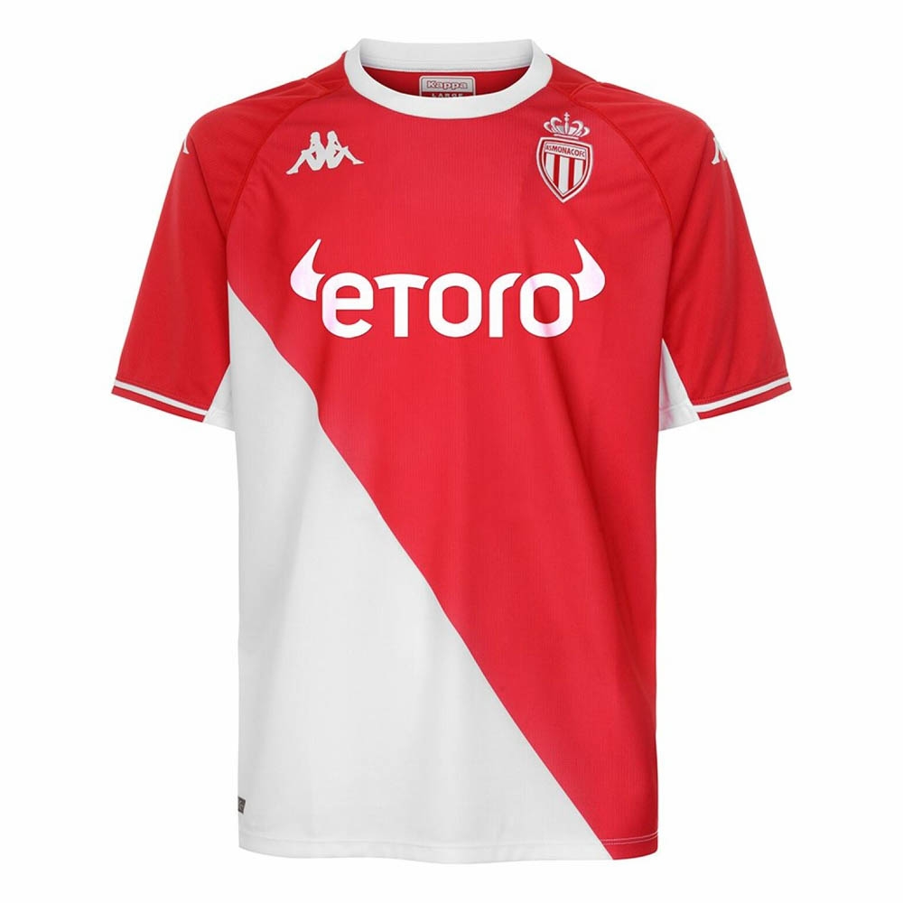 2021-2022 AS Monaco Home Shirt (PELLEGRI 19)