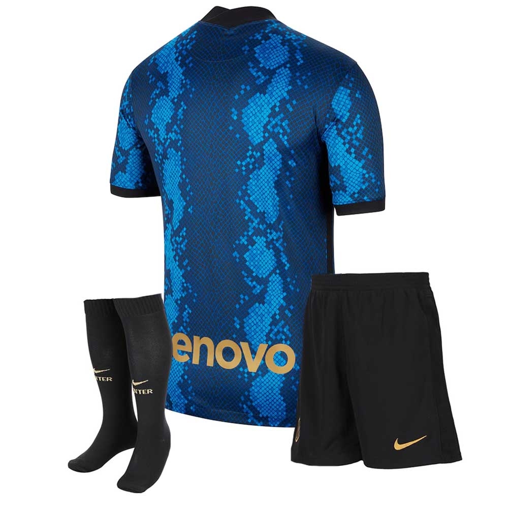 2021-2022 Inter Milan Little Boys Home Kit