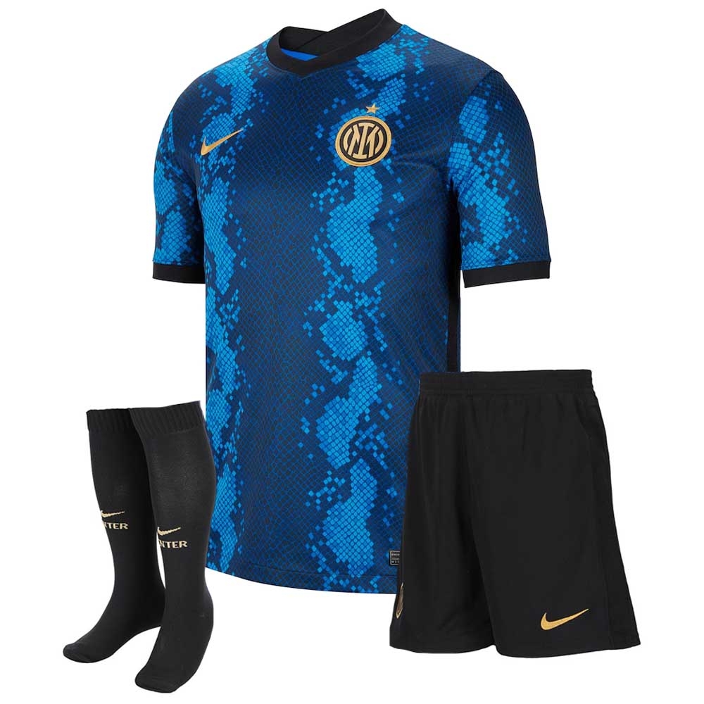 2021-2022 Inter Milan Little Boys Home Kit (BASTONI 95)