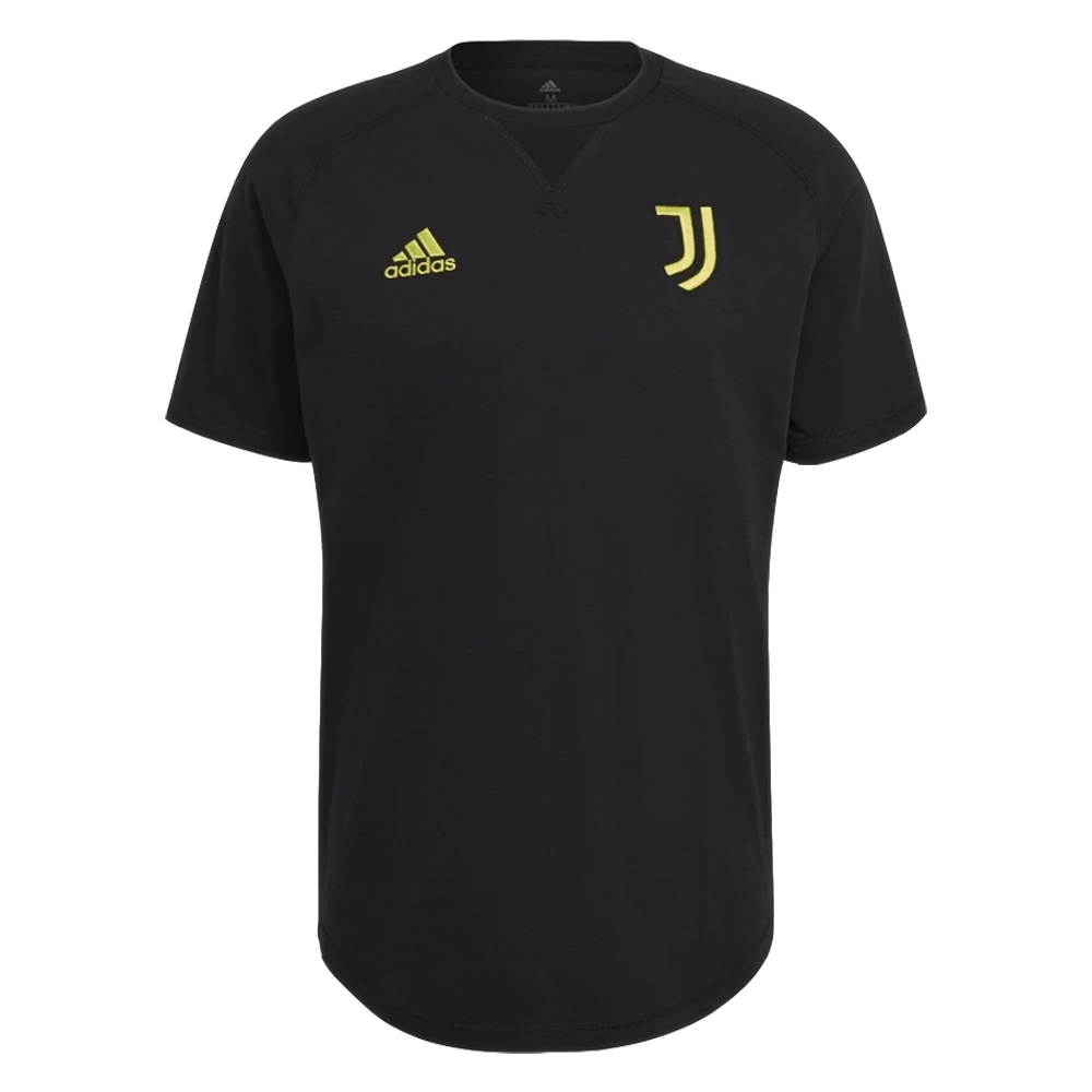 2021-2022 Juventus Travel Tee (Black) (ALEX SANDRO 12)