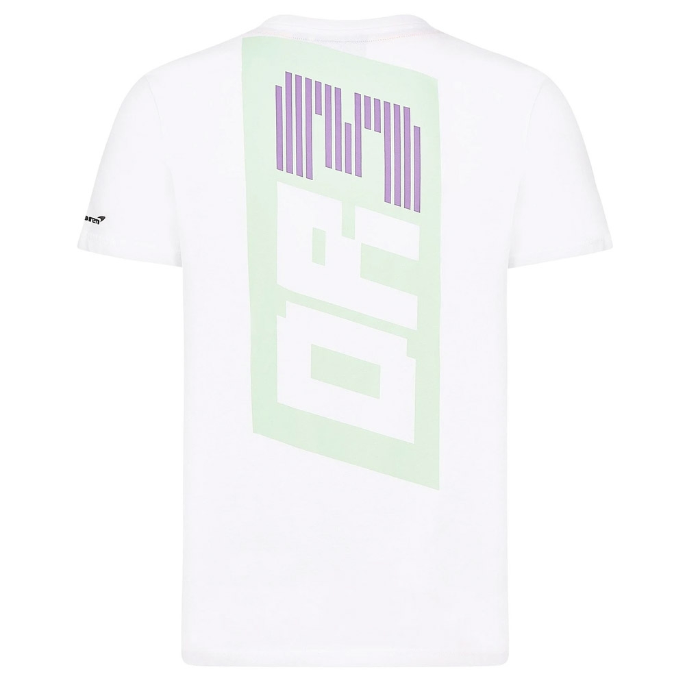 McLaren Daniel Ricciardo DR3 Silverstone Tee (White)