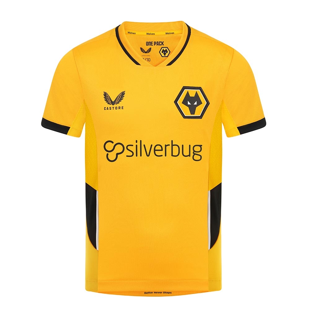 2021-2022 Wolves Home Shirt (Kids) (SAISS 27)