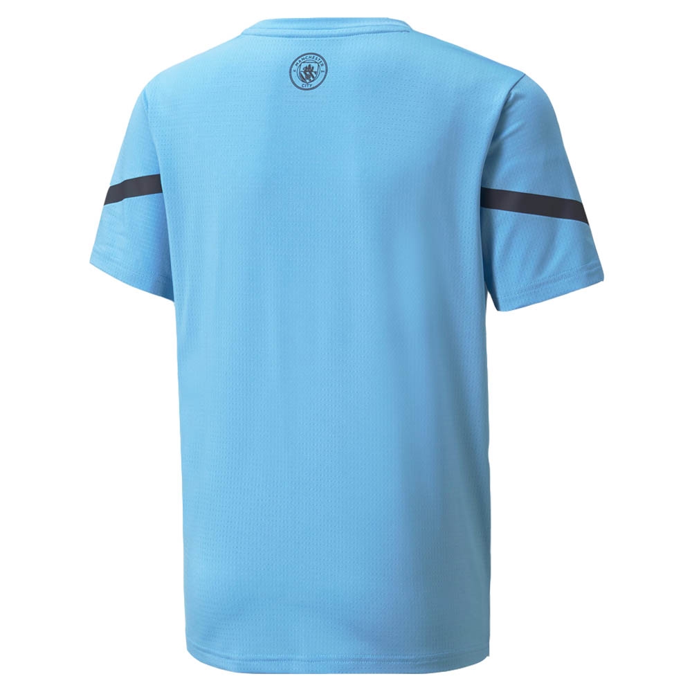 2021-2022 Man City Pre Match Jersey (Light Blue) (FODEN 47)