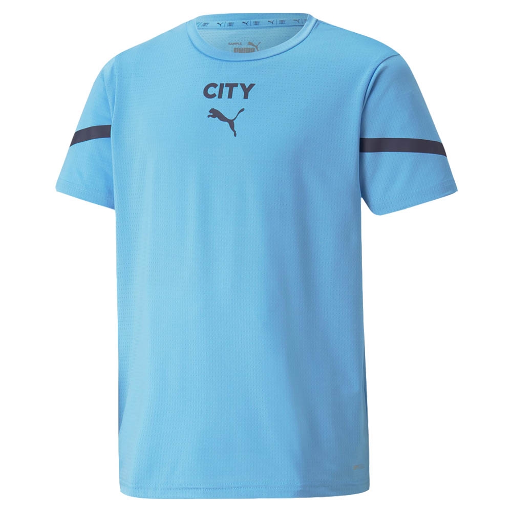 2021-2022 Man City Pre Match Jersey (Light Blue) (RICHARDS 2)