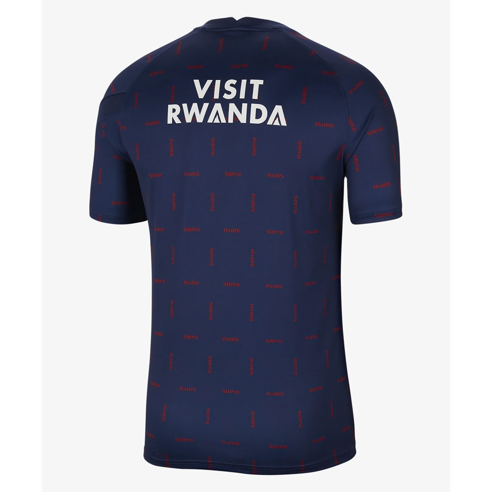 PSG 2021-2022 Pre-Match Training Shirt (Navy) (RONALDINHO 10)