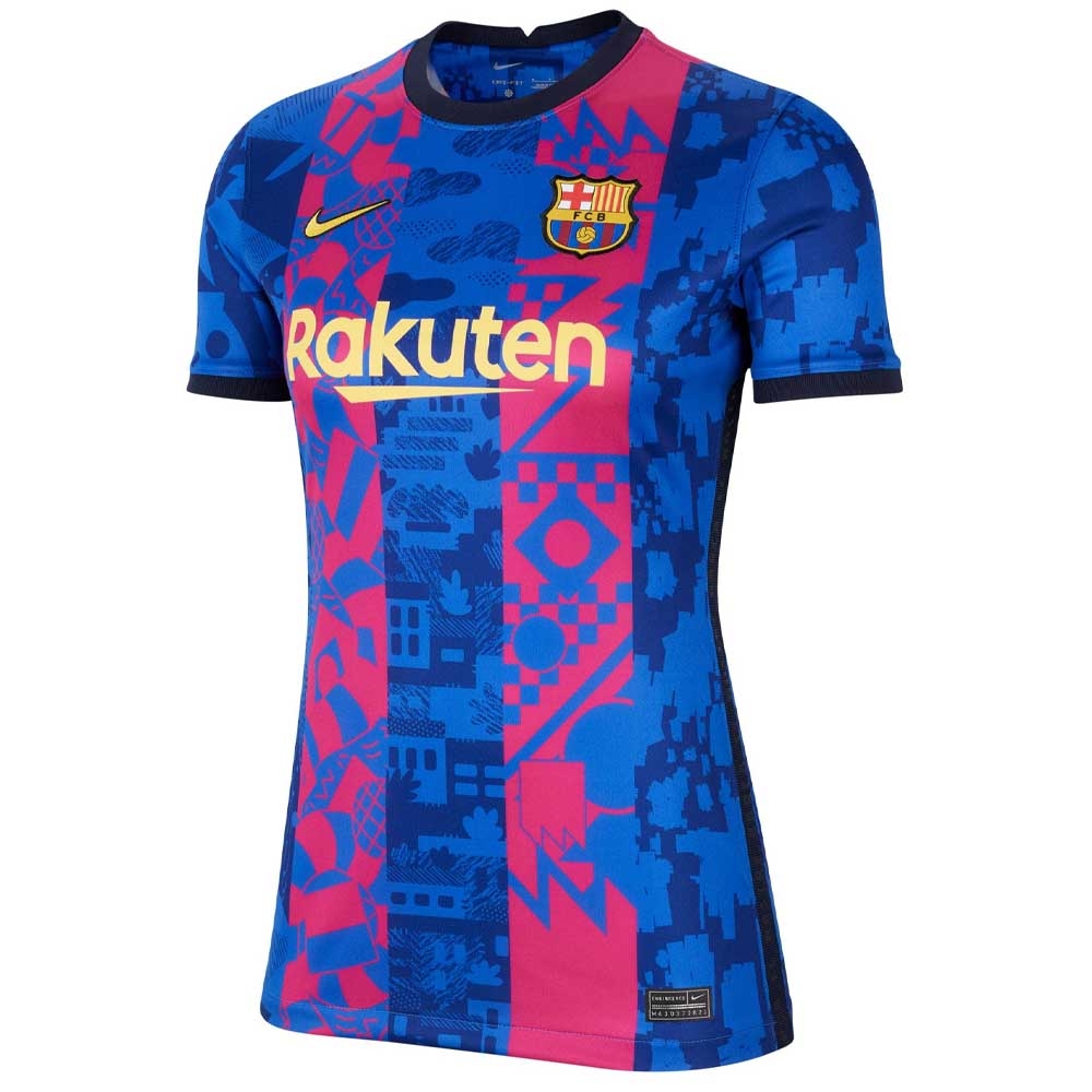 2021-2022 Barcelona Womens 3rd Shirt (F.DE JONG 21)