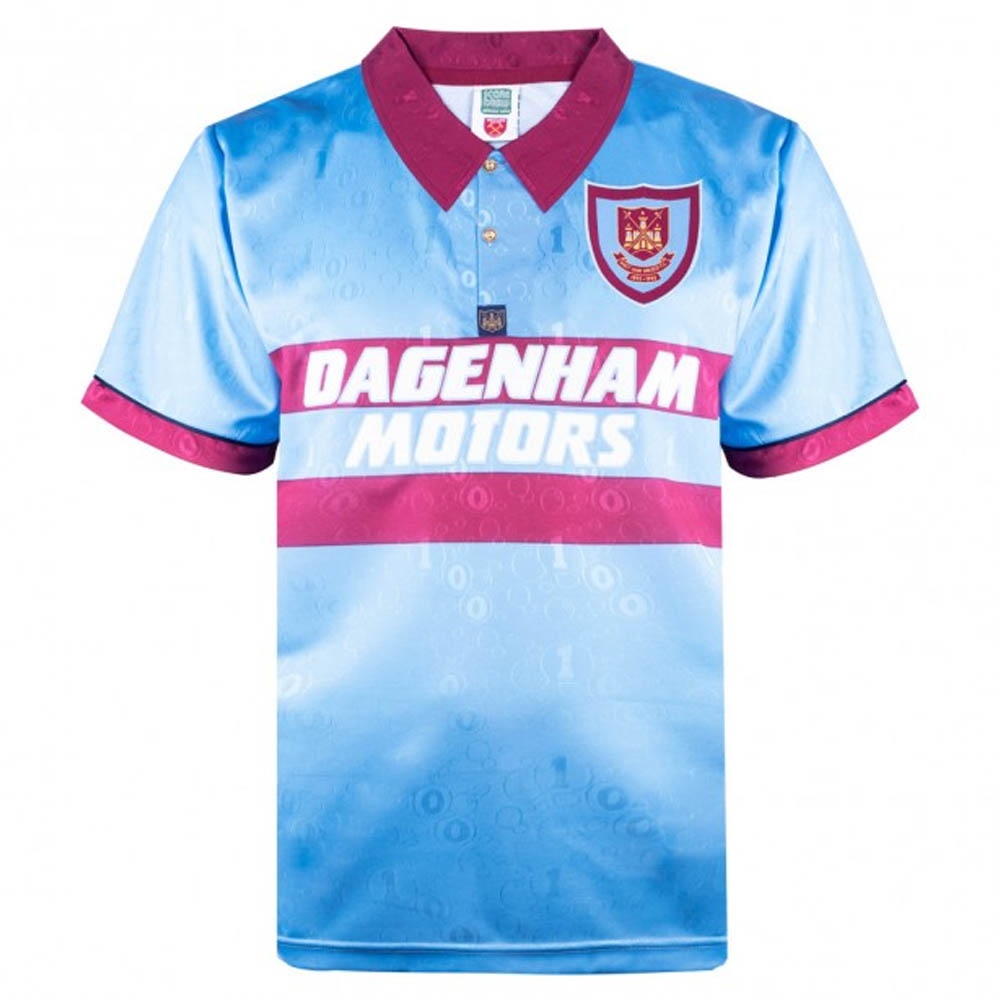 1995-1996 West Ham Away Retro Shirt (Your Name)