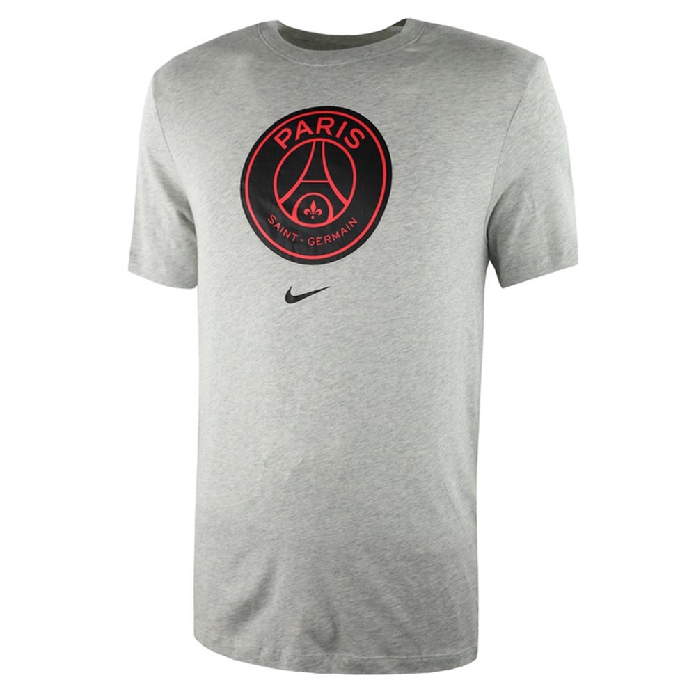 2021-2022 PSG Tee Evergreen Crest (Grey) (L PAREDES 8)