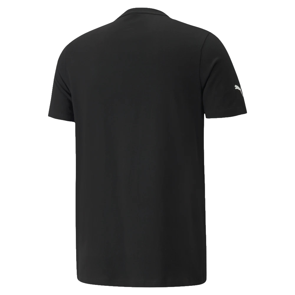 2022 Ferrari Race Colored Big Shield Tee (Black)