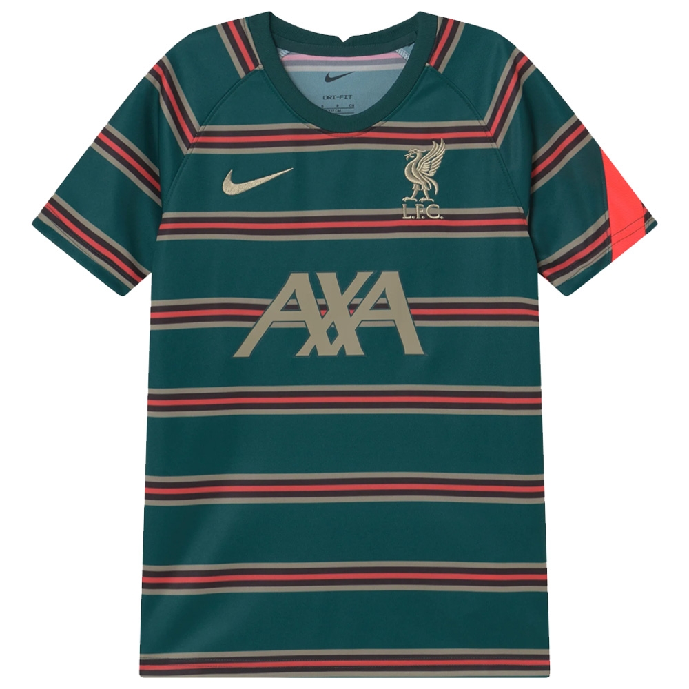 2021-2022 Liverpool Pre-Match Football Top (Atomic Teal) - Kids (DALGLISH 7)