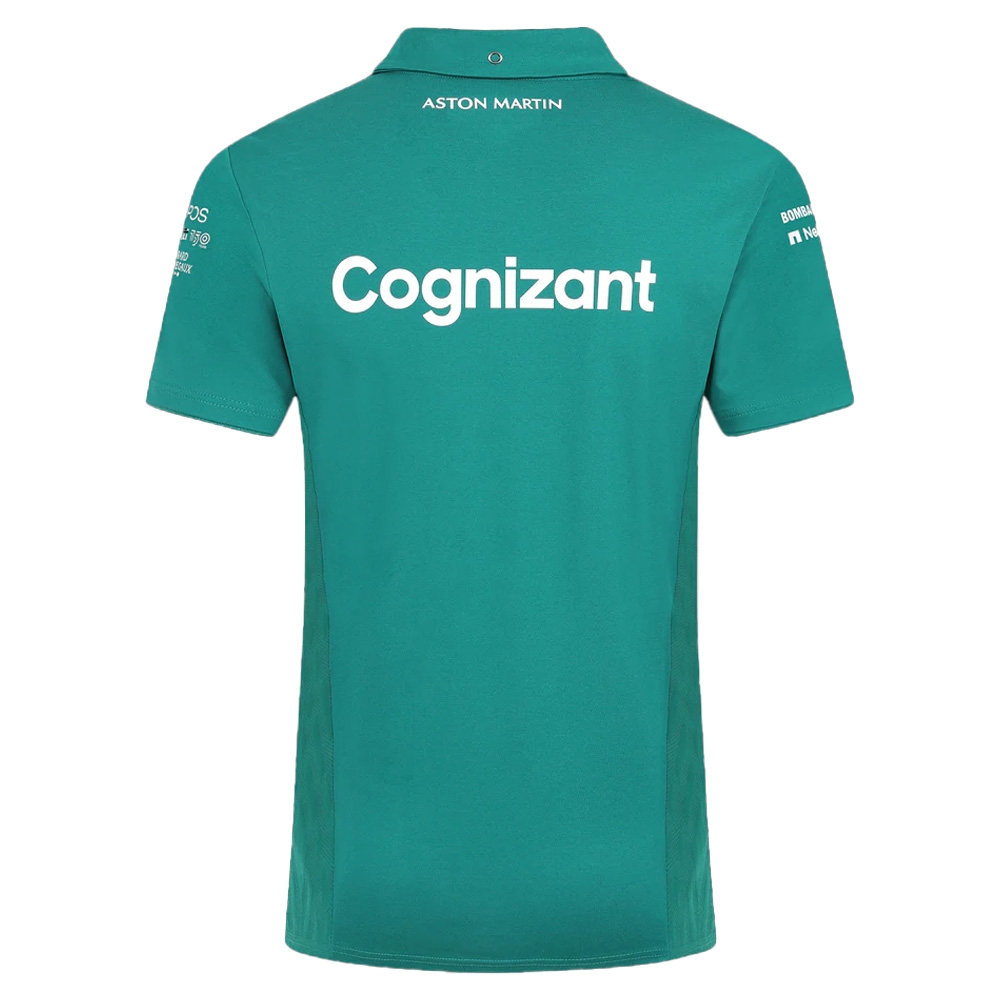 2022 Aston Martin Official Team Polo Shirt (Green)