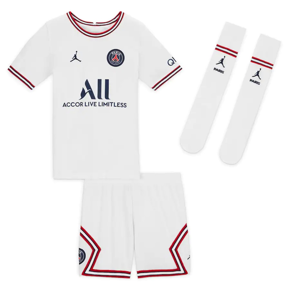 2021-2022 PSG Little Boys Fourth Kit (NEYMAR JR 10)