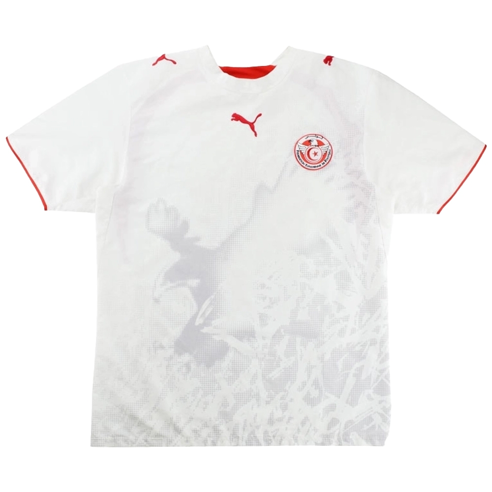 2006-2007 Tunisia Home Shirt (NAMOUCHI 20)