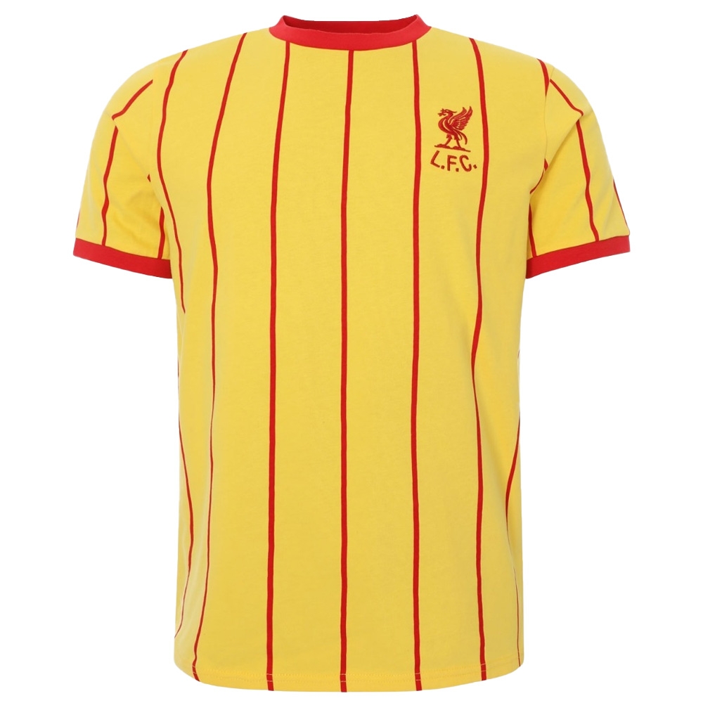 Liverpool Heritage 1982 Yellow Away Tee (RUSH 9)