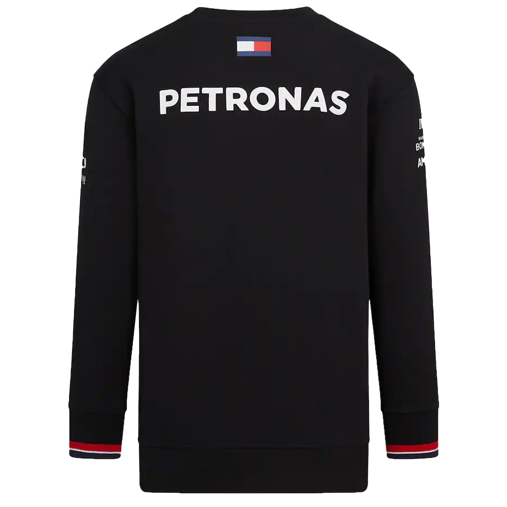 2022 Mercedes Team Crew Sweat (Black)