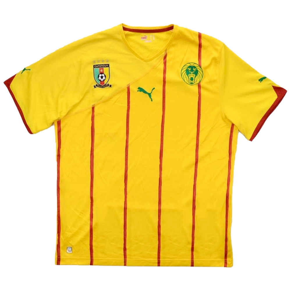 2010-2011 Cameroon Away Shirt (Your Name)