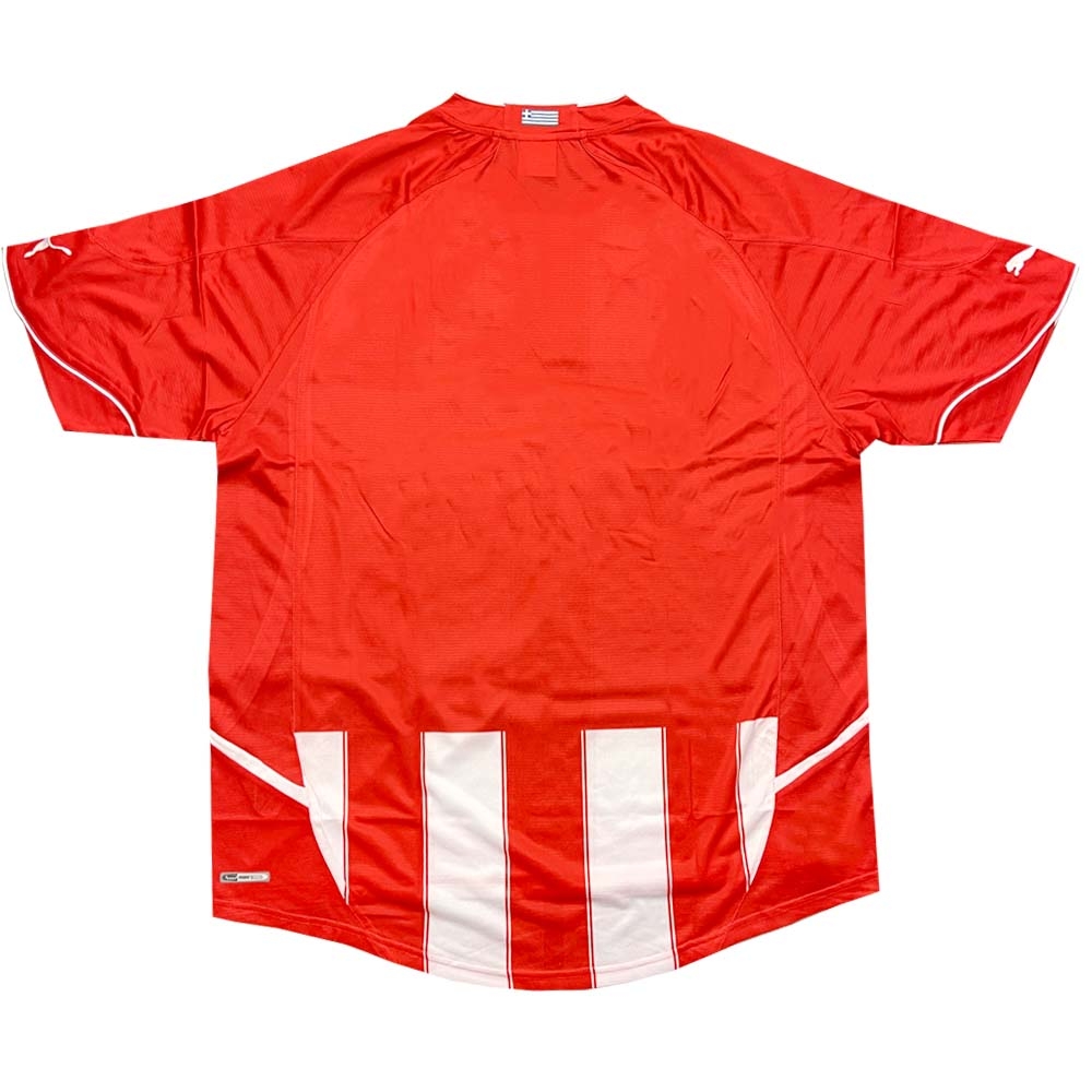 2010-2011 Olympiakos Home Shirt (Nikopolidis 71)