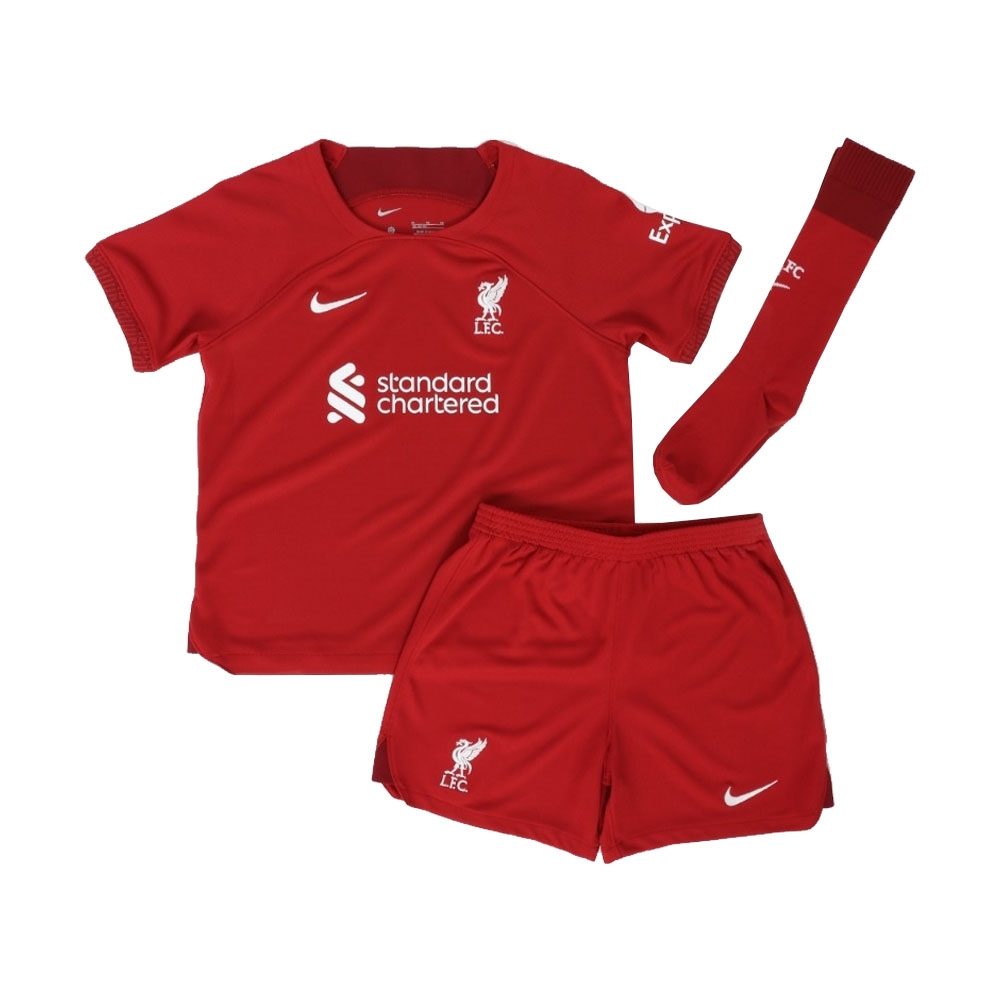 2022-2023 Liverpool Home Little Boys Mini Kit (DIOGO J 20)