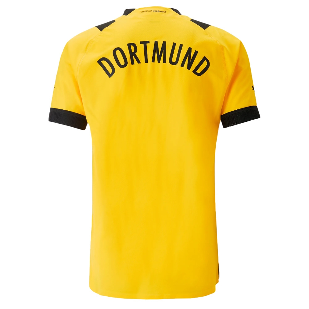 2022-2023 Borussia Dortmund Authentic Home Shirt (BELLINGHAM 22)