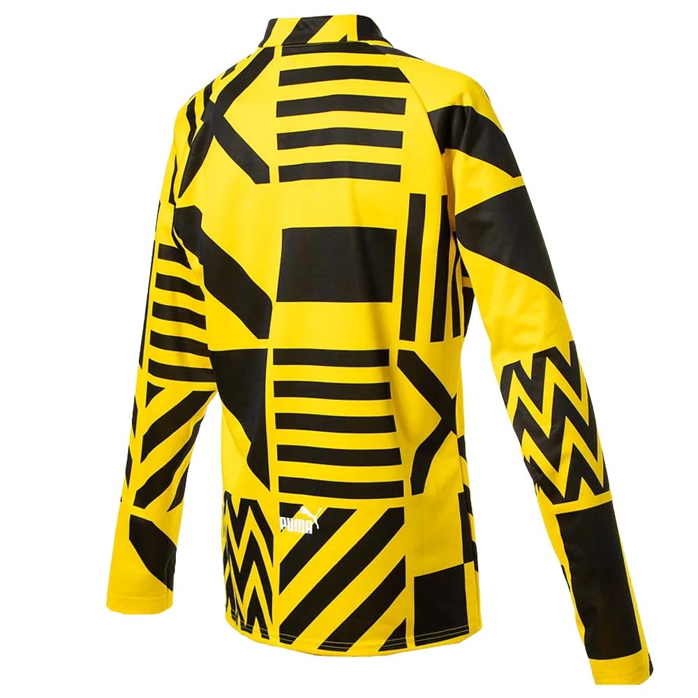 2022-2023 Borussia Dortmund Pre-Match Sweat (Black-Yellow)