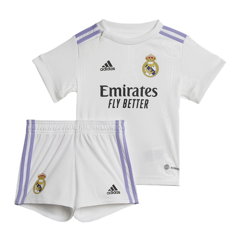 2022-2023 Real Madrid Home Baby Kit (TCHOUAMENI 18)