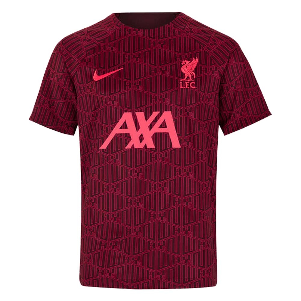 2022-2023 Liverpool Pre-Match Training Shirt (Red) - Kids (GERRARD 8)