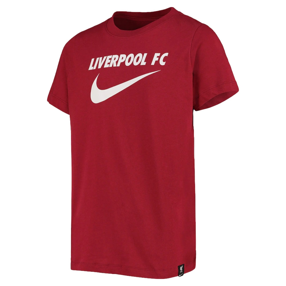 2022-2023 Liverpool Swoosh Tee (Red) (DARWIN 27)