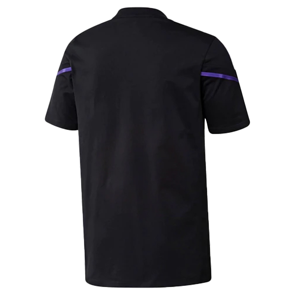 2022-2023 Real Madrid Training Tee (Black) (VINI JR 20)