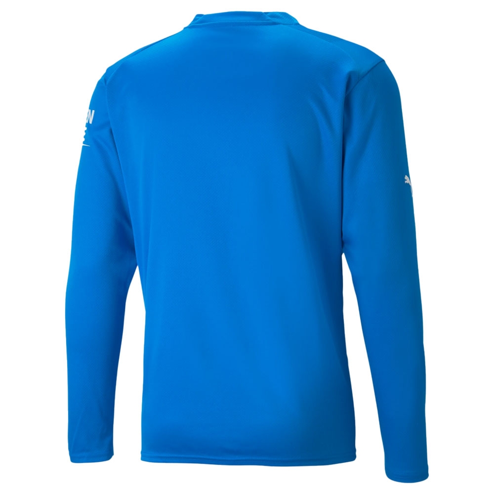 2022-2023 Man City LS Goalkeeper Shirt (Electric Blue)