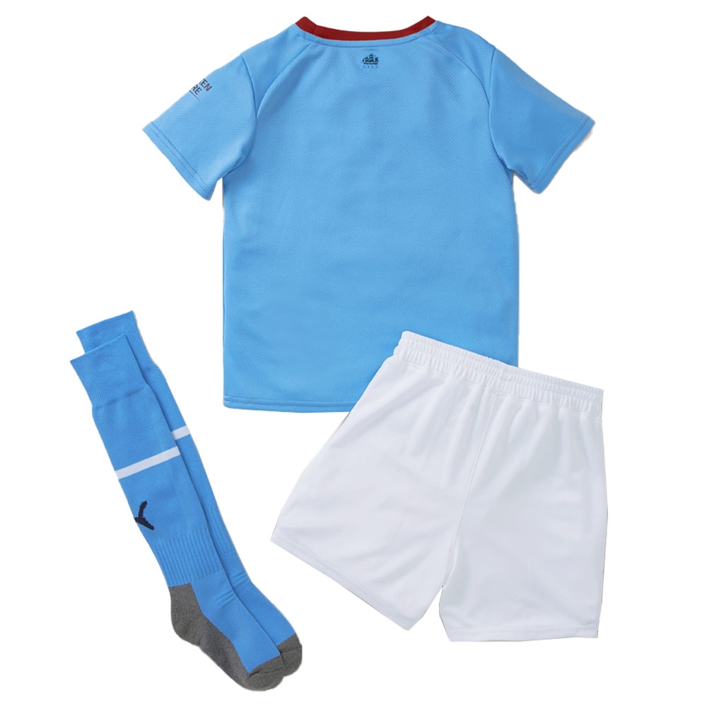 2022-2023 Man City Home Mini Kit (J ALVAREZ 19)