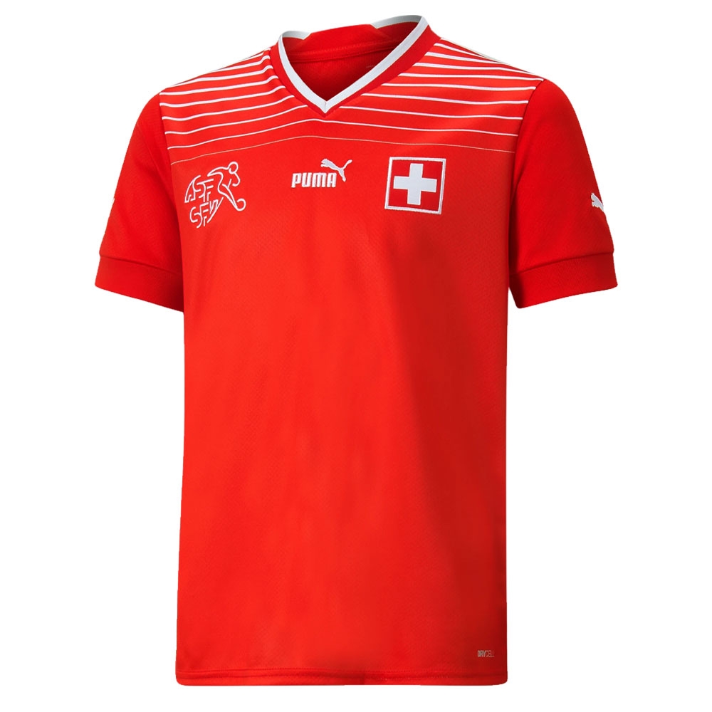 2022-2023 Switzerland Home Shirt (Kids) (Elvedi 4)