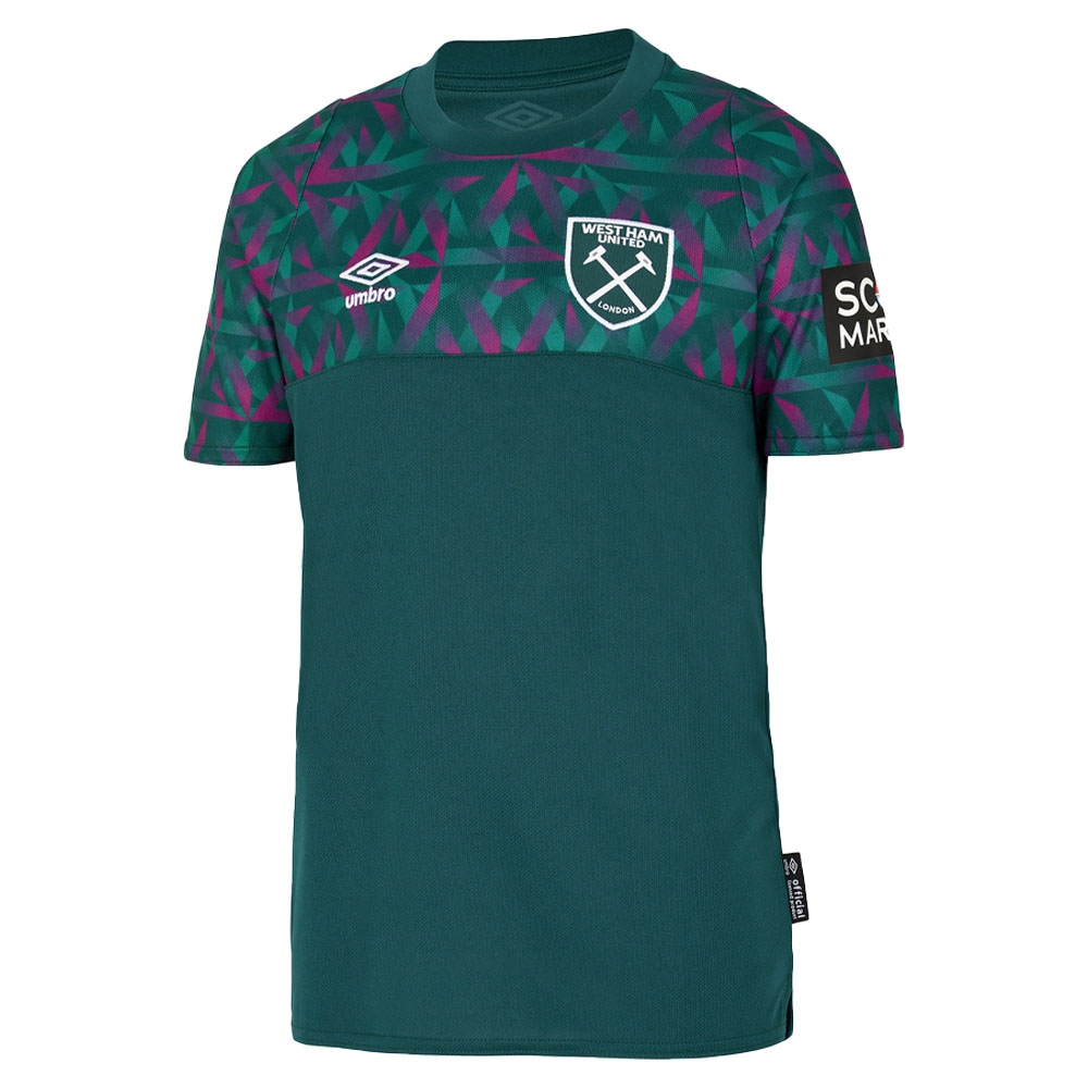 2022-2023 West Ham Home Goalkeeper Shirt (Kids) (Your Name)