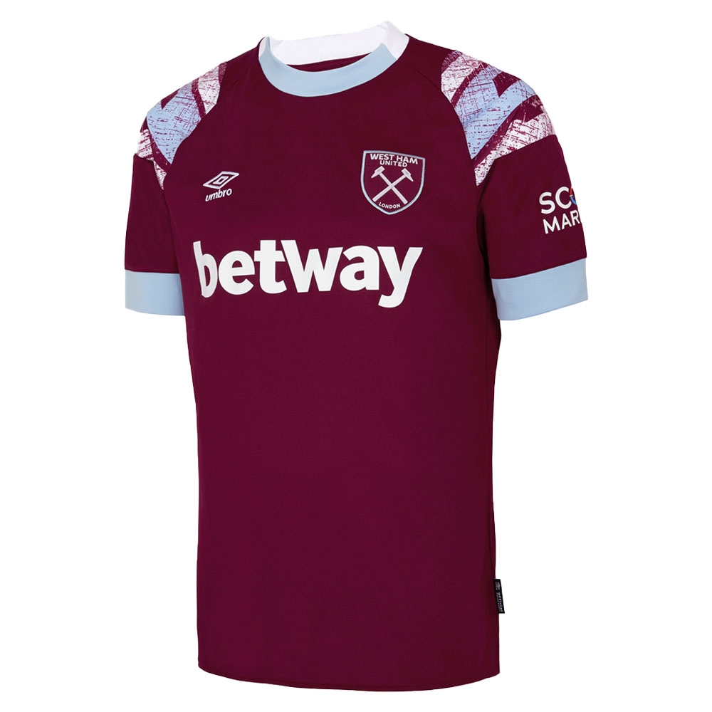 2022-2023 West Ham Home Shirt (MOORE 6)