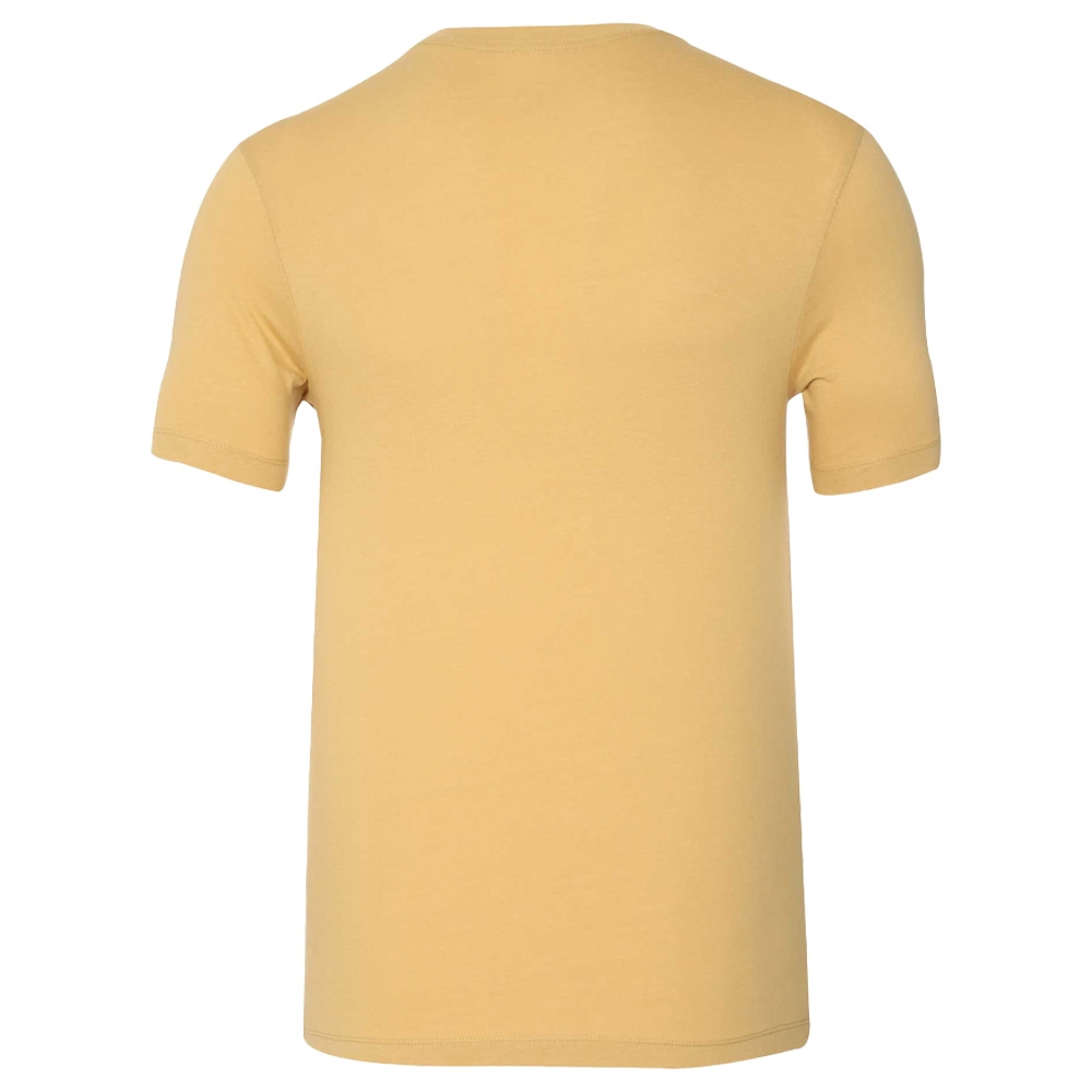 2022-2023 Barcelona Evergreen Crest Tee (Gold) (RAPHINHA 22)